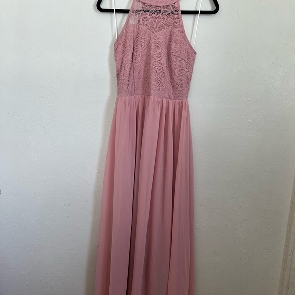 Wedtrend Sm Blush Wedding/prom Lace dress - Picture 5 of 5